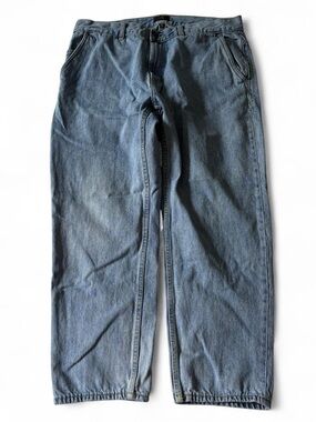 Obey men’s baggy straight leg jeans